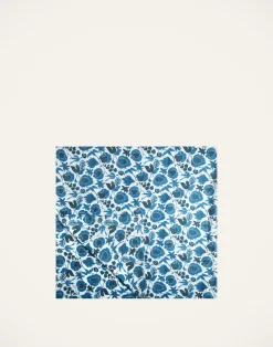 La DoubleJ Tovaglie|Tessili<Large TableclothWildbird Blu in Linen