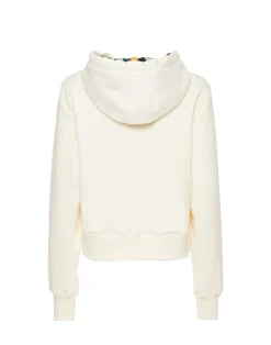 La DoubleJ Felpe E Magliette<La Scala HoodiePlaza Cream in Macram&eacute;
