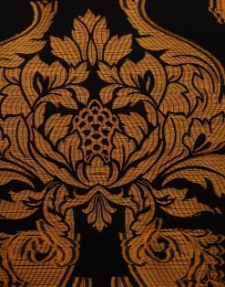 La DoubleJ Party Dressing<La Scala TeeCherubs Black in Fil Coupé With Feathers