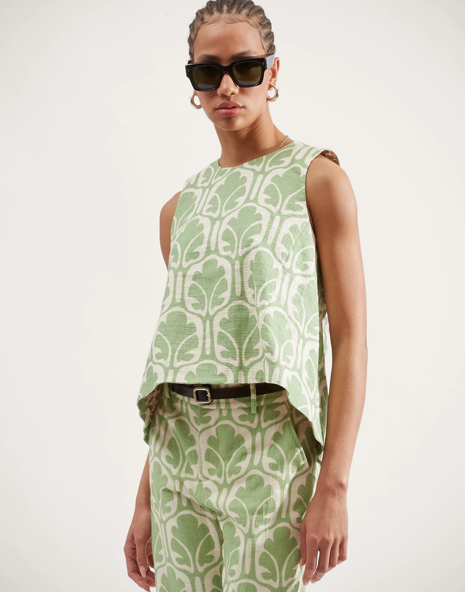 La DoubleJ Camicie E Top<La Scala TopGrove in Shot Cotton