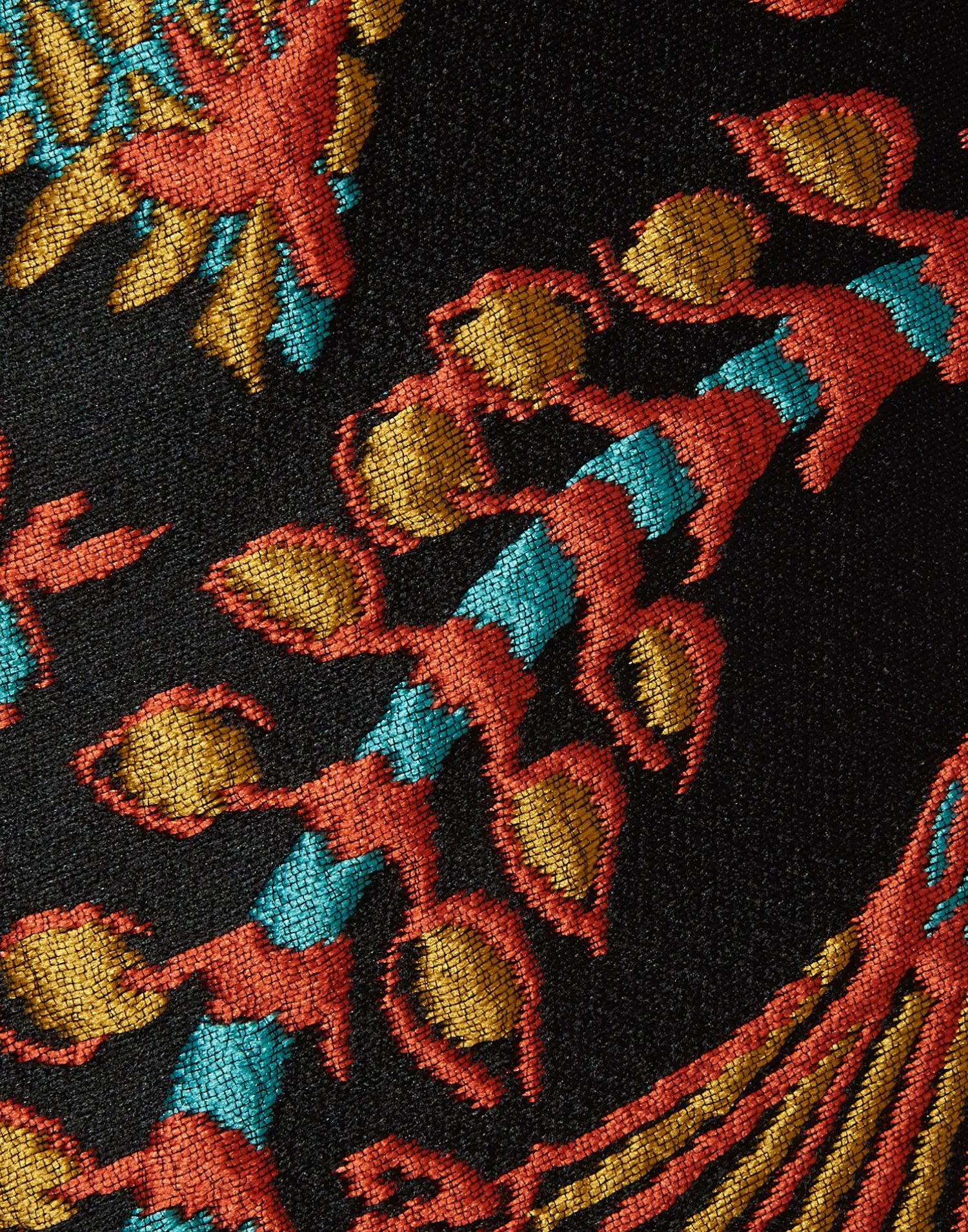 La DoubleJ Camicie E Top<La Scala TopSicomore Black in Jacquard With Feathers