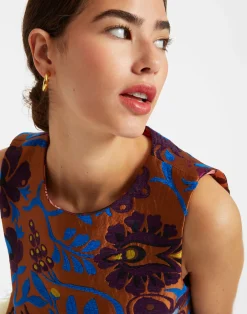 La DoubleJ Camicie E Top<La Scala Top (With Feathers)Jacquard Selva in Jacquard