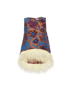 La DoubleJ Camicie E Top<La Scala Top (With Feathers)Jacquard Selva in Jacquard