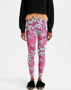 La DoubleJ Loungewear<LeggingsLilium Purple in Skinny Jersey