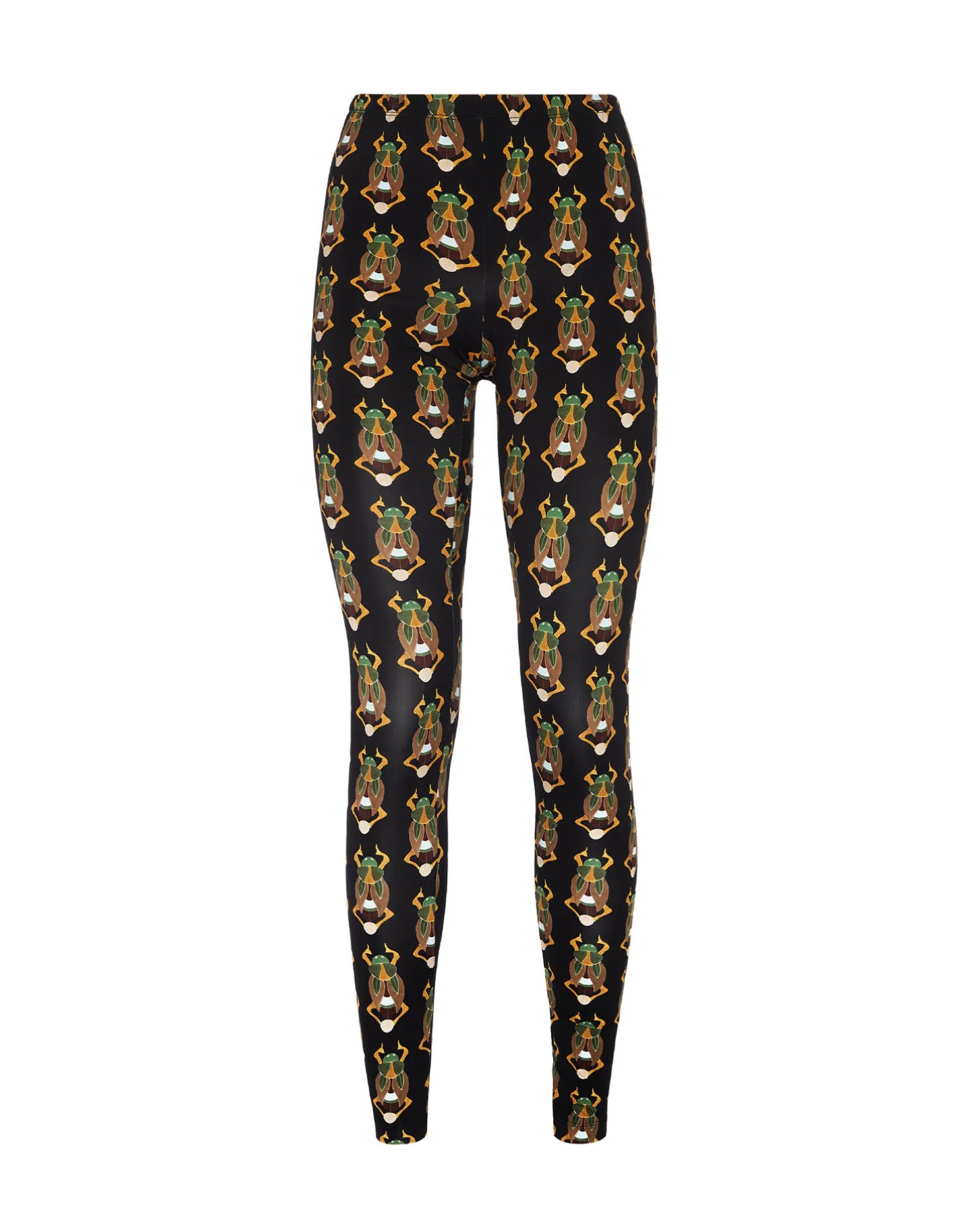 La DoubleJ Loungewear<LeggingsScarab Black in Skinny Jersey
