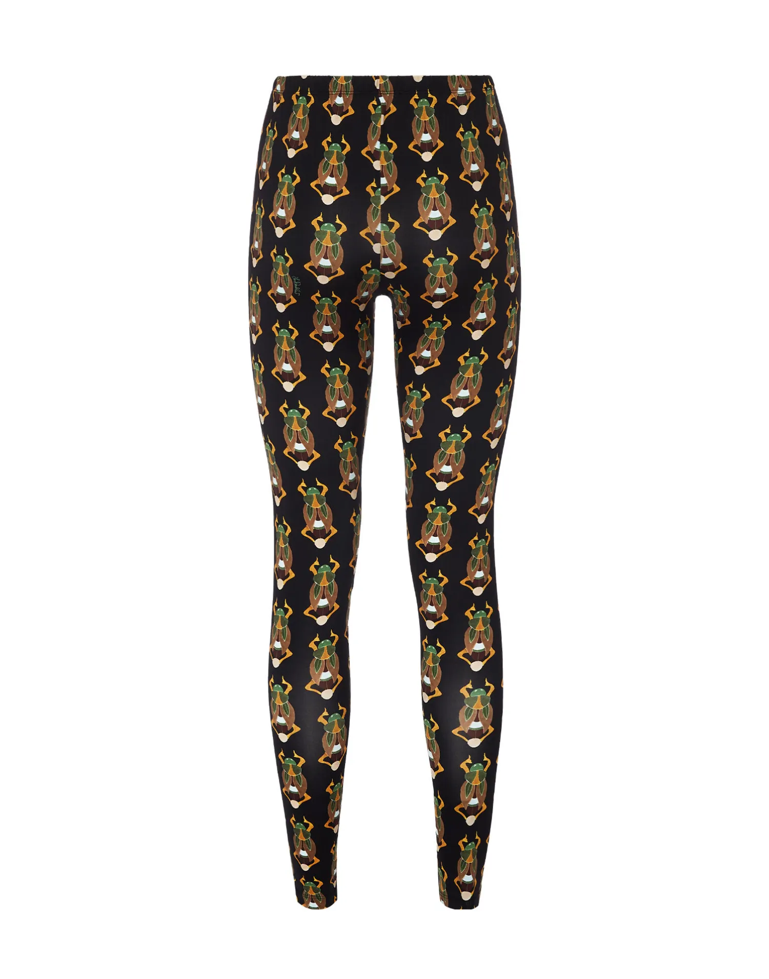 La DoubleJ Loungewear<LeggingsScarab Black in Skinny Jersey