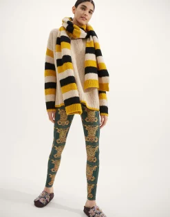 La DoubleJ Loungewear<LeggingsTiger Tiles in Skinny Jersey