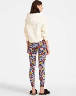 La DoubleJ Loungewear<LeggingsWhitsun Mini Blue in Skinny Jersey