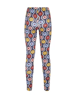 La DoubleJ Loungewear<LeggingsWhitsun Mini Blue in Skinny Jersey