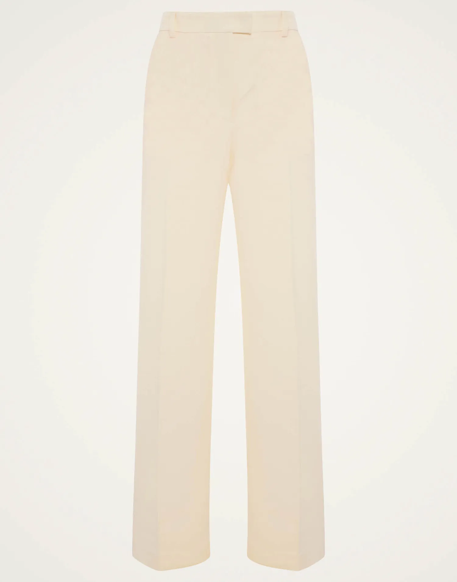 La DoubleJ Pantaloni E Shorts<Let Loose PantsSolid Ivory in Cady Wool