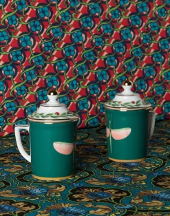 La DoubleJ Set Da Te E Caffe|Tavola<Lidded MugLibellula