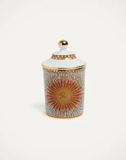 La DoubleJ Set Da Te E Caffe|Tavola<Lidded MugSunrays Multicolor in Porcelain