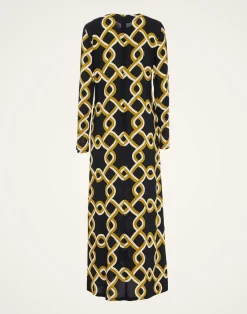 La DoubleJ Vestiti<Long Sleeve Swing DressTackle Black in Sabl&eacute;