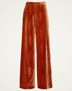 La DoubleJ Pantaloni E Shorts<Loose PantsBanquet Orange in Devoré