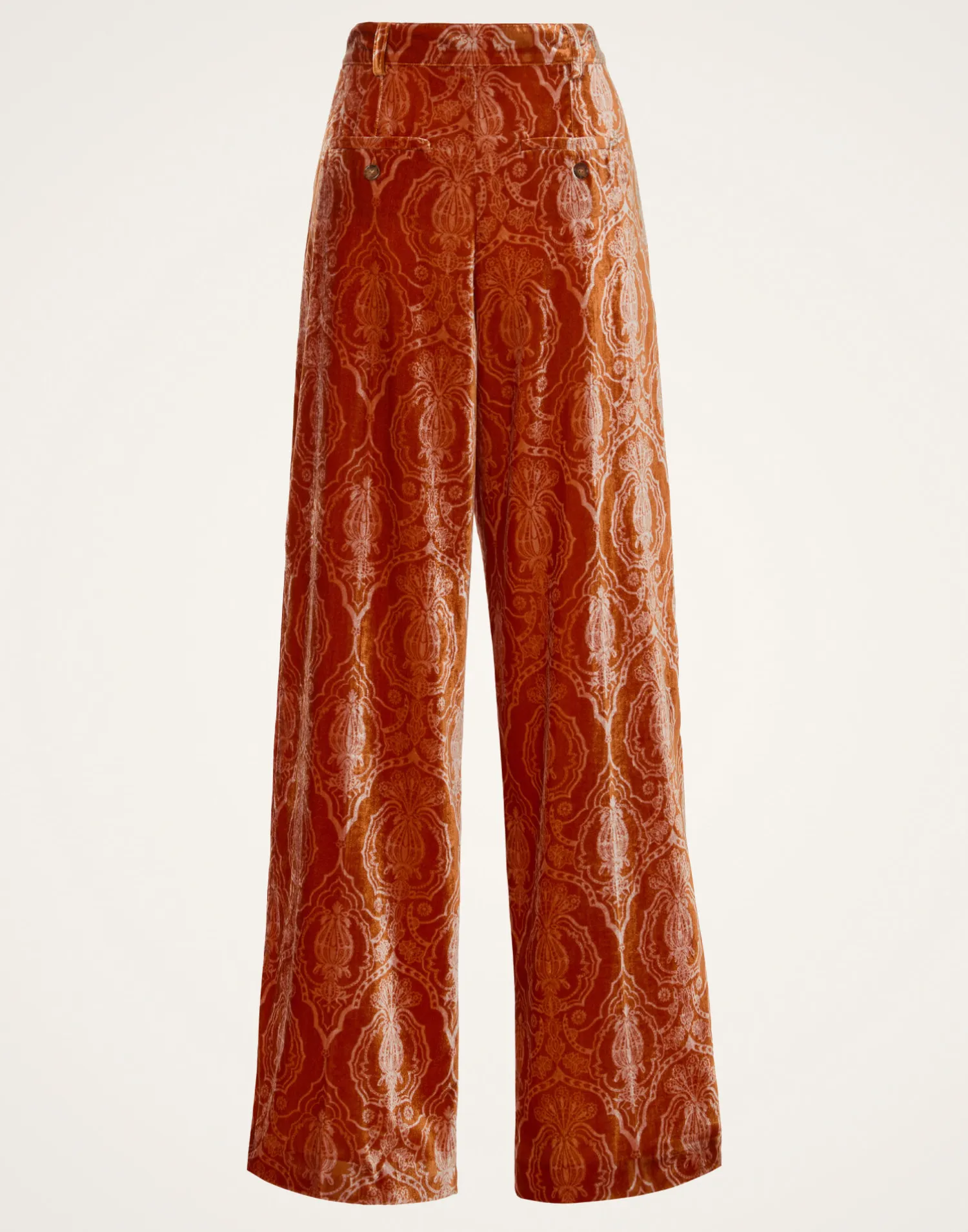 La DoubleJ Pantaloni E Shorts<Loose PantsBanquet Orange in Devoré