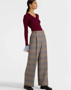 La DoubleJ Pantaloni E Shorts<Loose PantsMoors Multicolor in Viscose Tailoring