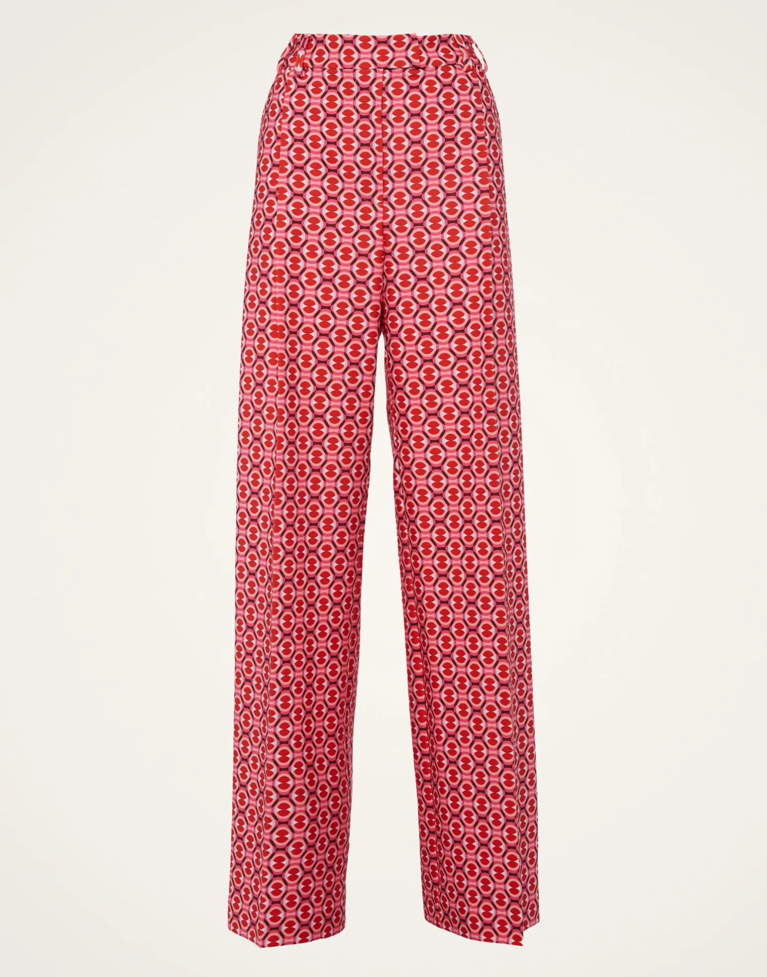 La DoubleJ Pantaloni E Shorts<Loose PantsSugar Rush Red in Compact Jersey