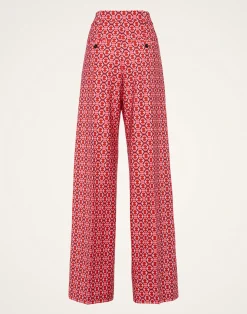 La DoubleJ Pantaloni E Shorts<Loose PantsSugar Rush Red in Compact Jersey
