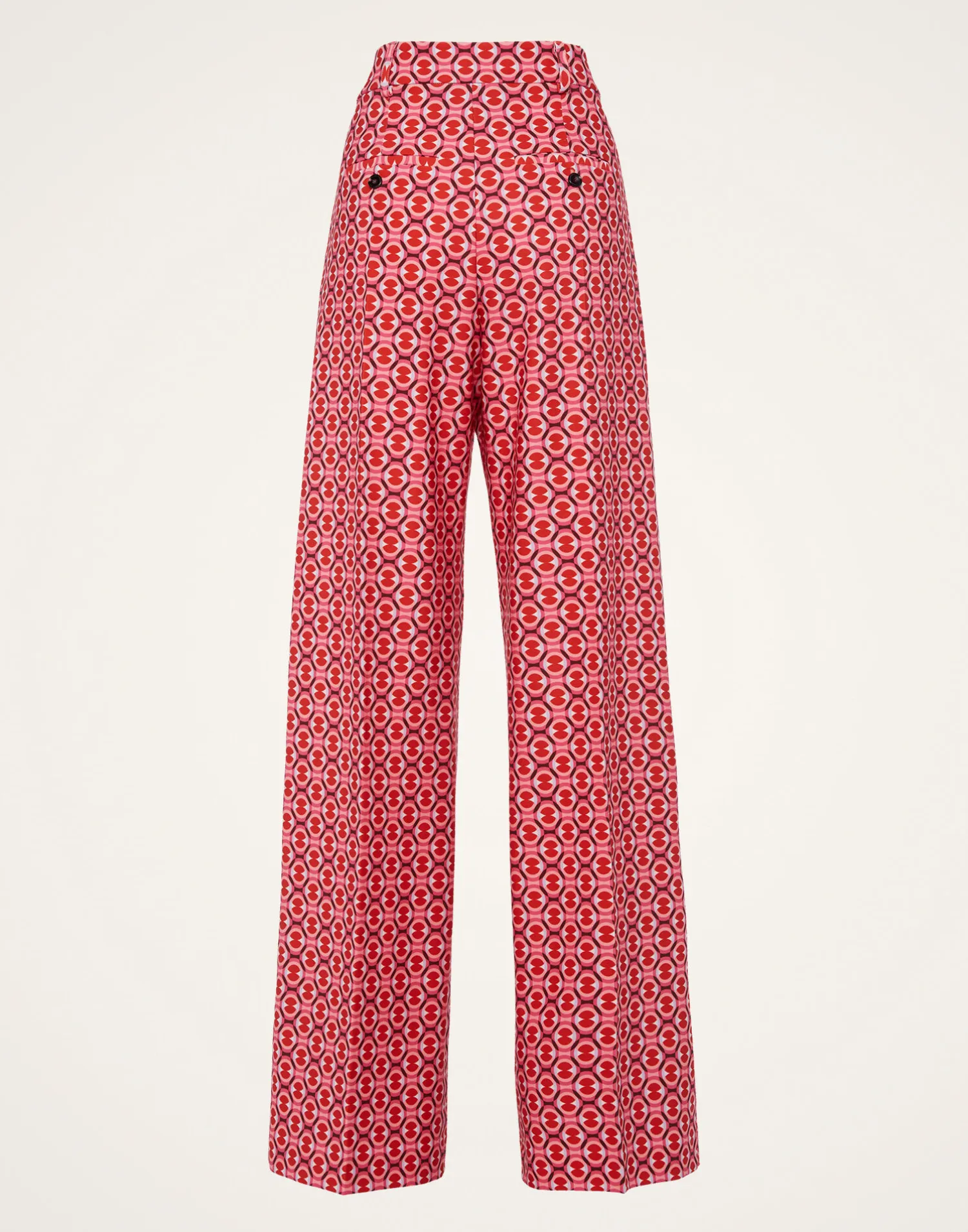 La DoubleJ Pantaloni E Shorts<Loose PantsSugar Rush Red in Compact Jersey
