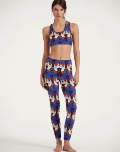 La DoubleJ Loungewear<Magica BraAli Micro Chocolate in Jersey Stretch