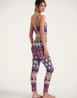La DoubleJ Loungewear<Magica CatsuitRio Chocolate in Jersey Stretch