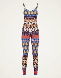 La DoubleJ Loungewear<Magica CatsuitRio Chocolate in Jersey Stretch