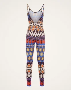La DoubleJ Loungewear<Magica CatsuitRio Chocolate in Jersey Stretch