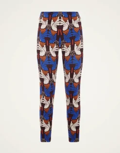 La DoubleJ Loungewear<Magica LeggingsAli Micro Chocolate in Jersey Stretch
