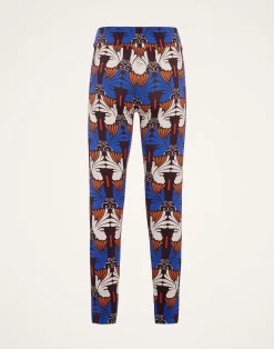La DoubleJ Loungewear<Magica LeggingsAli Micro Chocolate in Jersey Stretch