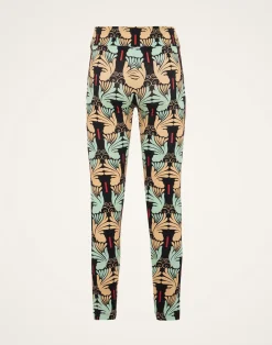 La DoubleJ Loungewear<Magica LeggingsAli Micro Yellow in Jersey Stretch