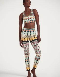 La DoubleJ Loungewear<Magica LeggingsRio Yellow in Jersey Stretch