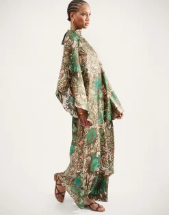 La DoubleJ Party Dressing<Magnifico DressAnemone Pink in Twill Silk