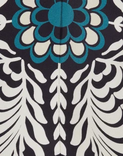 La DoubleJ Party Dressing<Magnifico DressMix Tiles Plac&eacute;e Black in Silk Twill