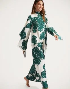 La DoubleJ Vestiti<Magnifico DressMonstera in Silk Twill