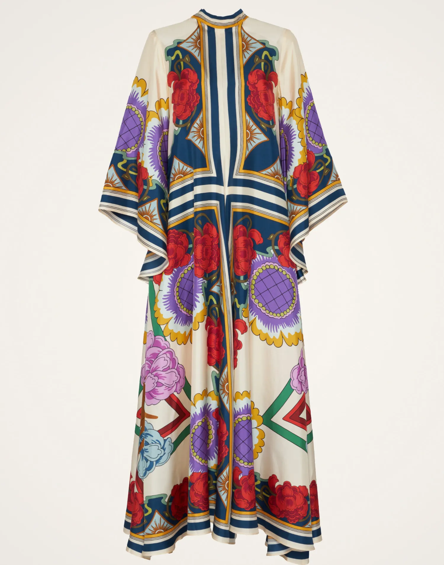 La DoubleJ Vestiti<Magnifico DressTaormina Placée Rust in Twill Silk