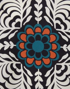 La DoubleJ Camicie E Top<Make An Exit TopMix Tiles Plac&eacute;e Black in Silk Twill