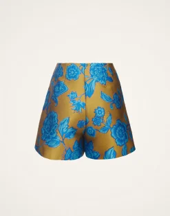 La DoubleJ Pantaloni E Shorts<Margarita ShortsHottie Turquoise in Jacquard