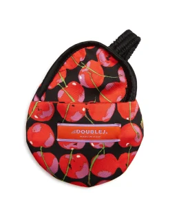 La DoubleJ Piccoli Accessori|Accessories<Mask CaseBlack Cherries in Twill