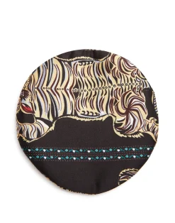 La DoubleJ Piccoli Accessori|Accessories<Mask CaseTiger Tiles Black Small in Twill