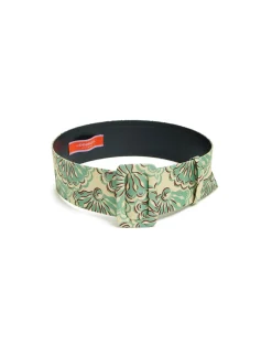 La DoubleJ Piccoli Accessori|Accessories<Medium BeltFans Mint in Light Faille