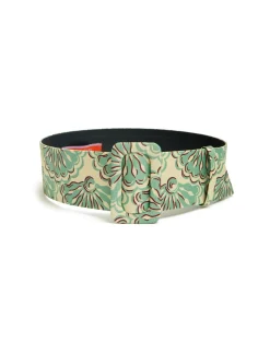 La DoubleJ Piccoli Accessori|Accessories<Medium BeltFans Mint in Light Faille