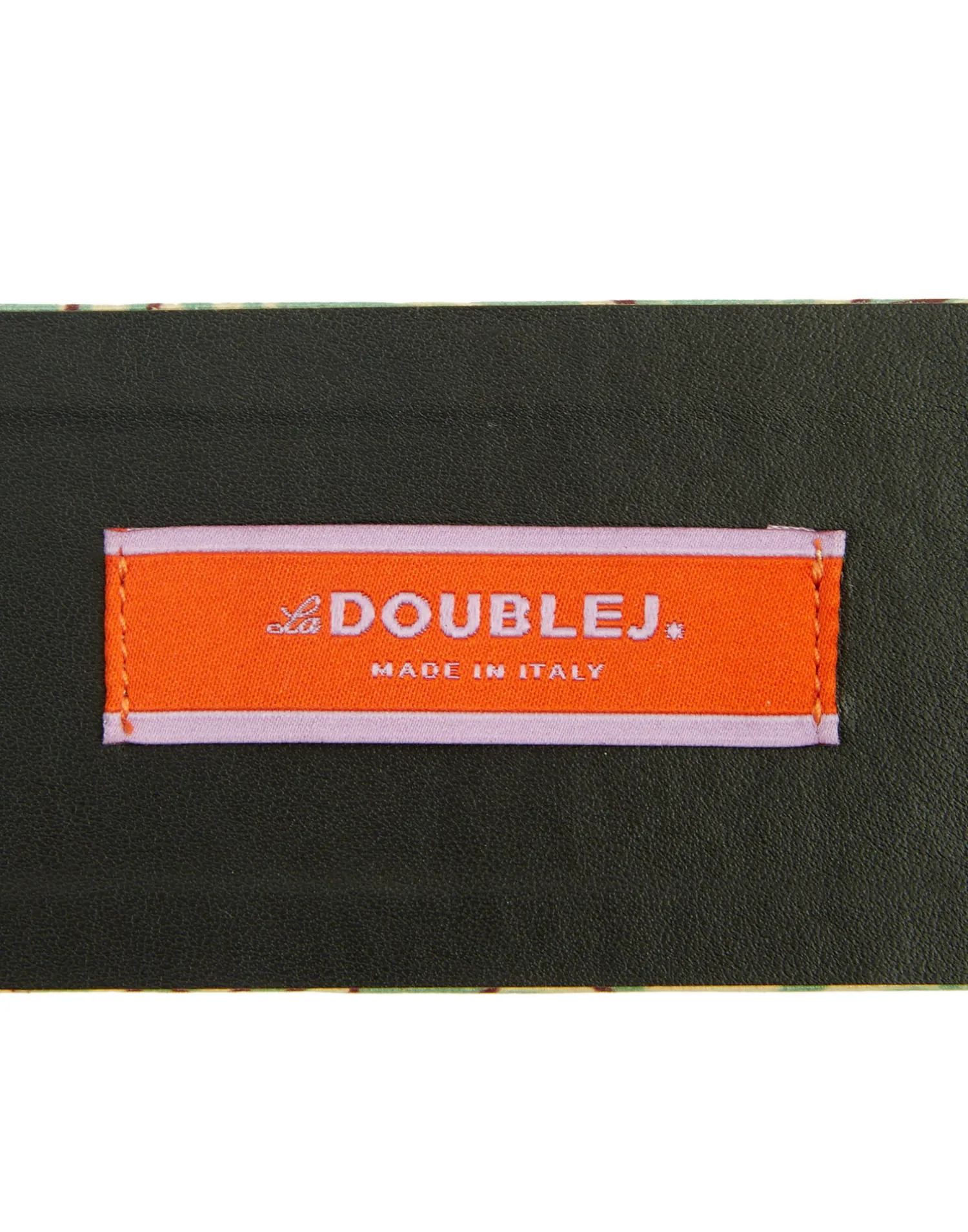 La DoubleJ Piccoli Accessori|Accessories<Medium BeltFans Mint in Light Faille
