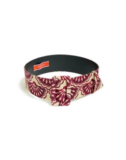 La DoubleJ Piccoli Accessori|Accessories<Medium BeltFans Purple in Light Faille