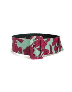 La DoubleJ Piccoli Accessori|Accessories<Medium BeltLilium Purple in Light Faille