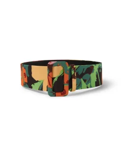 La DoubleJ Piccoli Accessori|Accessories<Medium BeltWonderland Black in Light Faille
