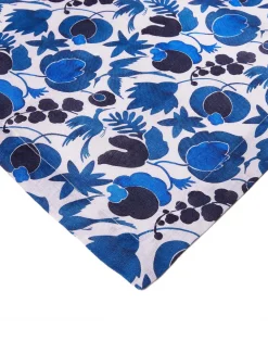 La DoubleJ Runner E Tovagliette|Tessili<Medium RunnerWildbird Blu Small in Linen