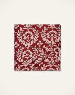 La DoubleJ Tovaglie|Tessili<Medium TableclothGarland Bordeaux in Linen