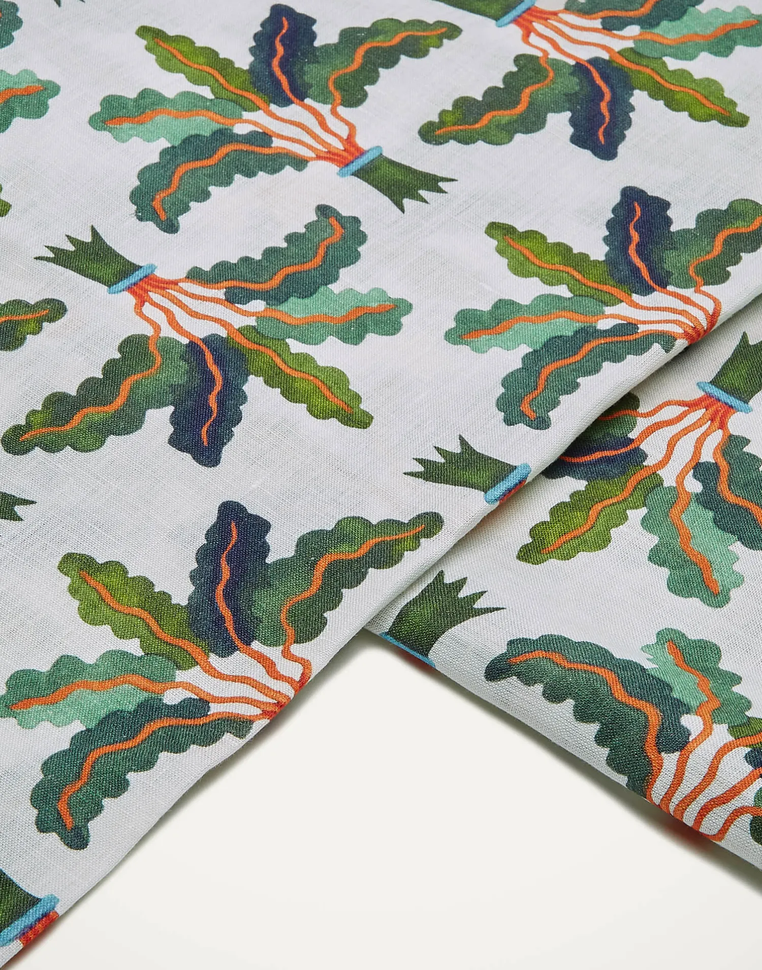 La DoubleJ Tovaglie|Tessili<Medium TableclothLinen Palms in Linen