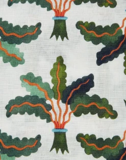 La DoubleJ Tovaglie|Tessili<Medium TableclothLinen Palms in Linen