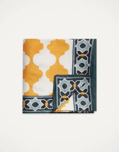 La DoubleJ Tovaglie|Tessili<Medium TableclothPlaza Yellow in Linen
